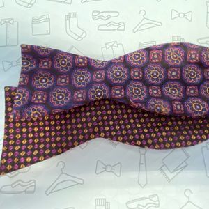 Reversible Bow Tie Pattern Self Tie